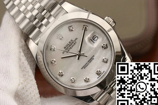Rolex Factory Dial Diamond-set Datejust EW M126300 0118